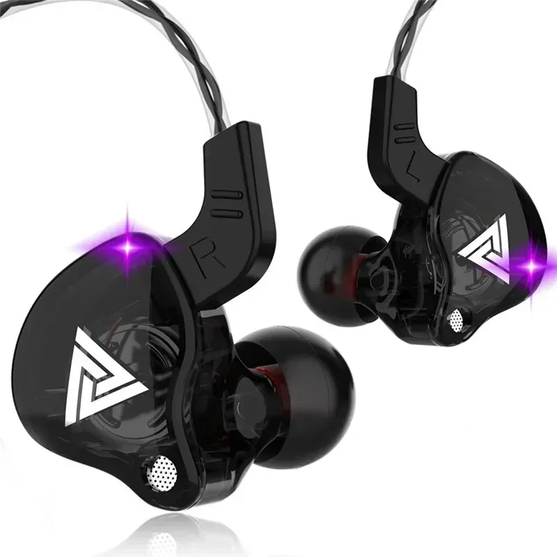 Audiophile Headphone Wired - Originale QKZ AK6 Driver in rame