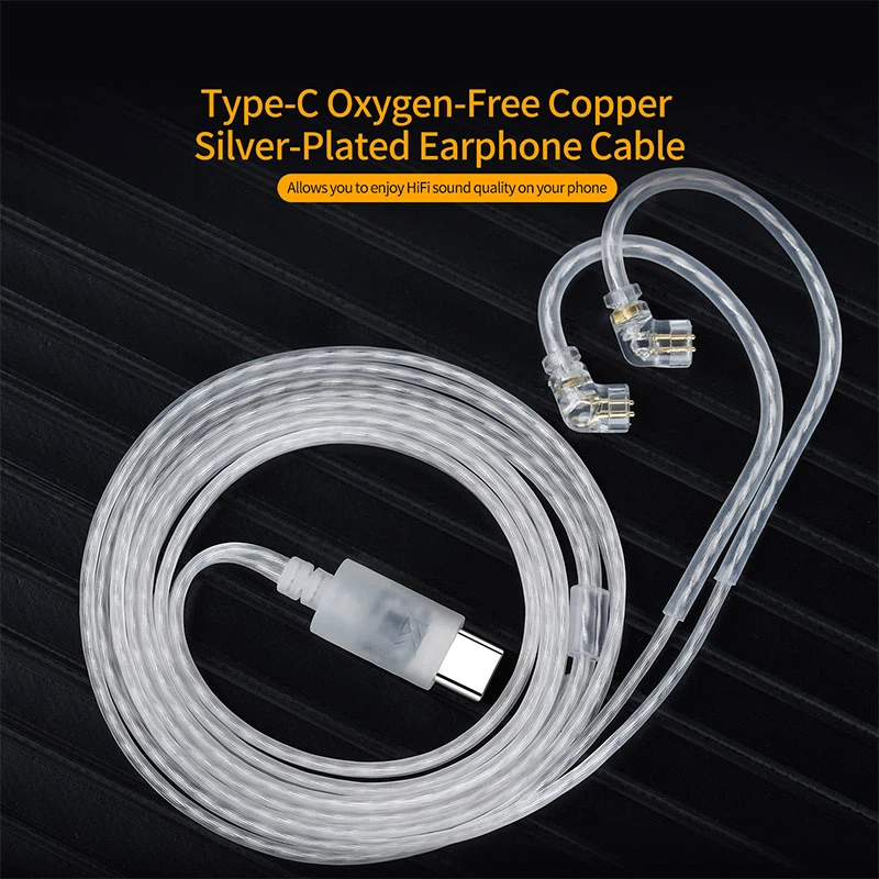 Cavo per auricolari KZ OFC pla - Usb C Earphone recensione e prezzo